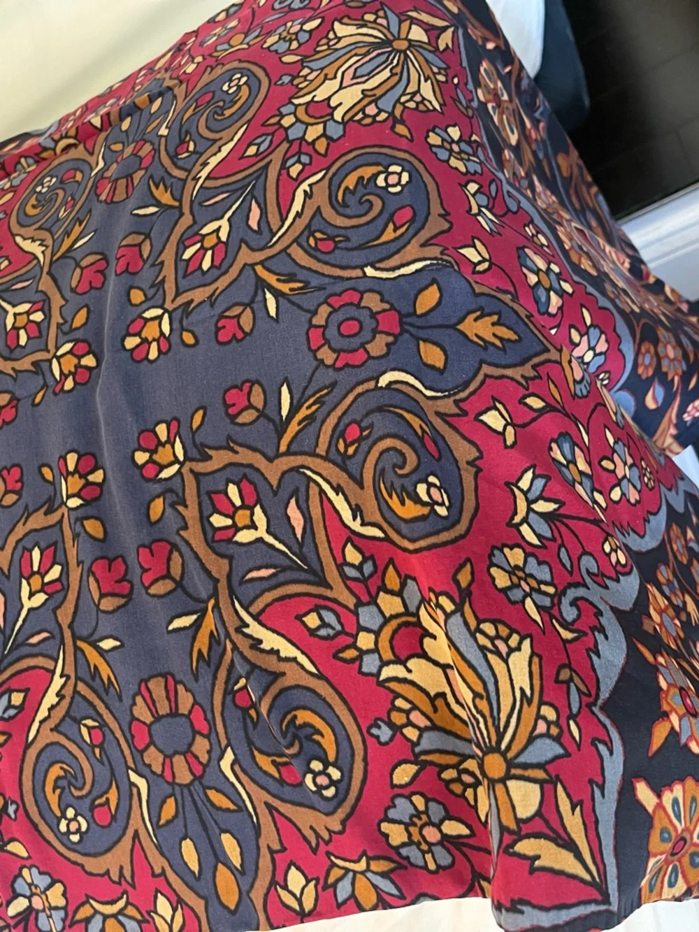 Vintage Ralph Lauren Brentwood Jewel Egyptian Cotton King Pillowcase Set of 2